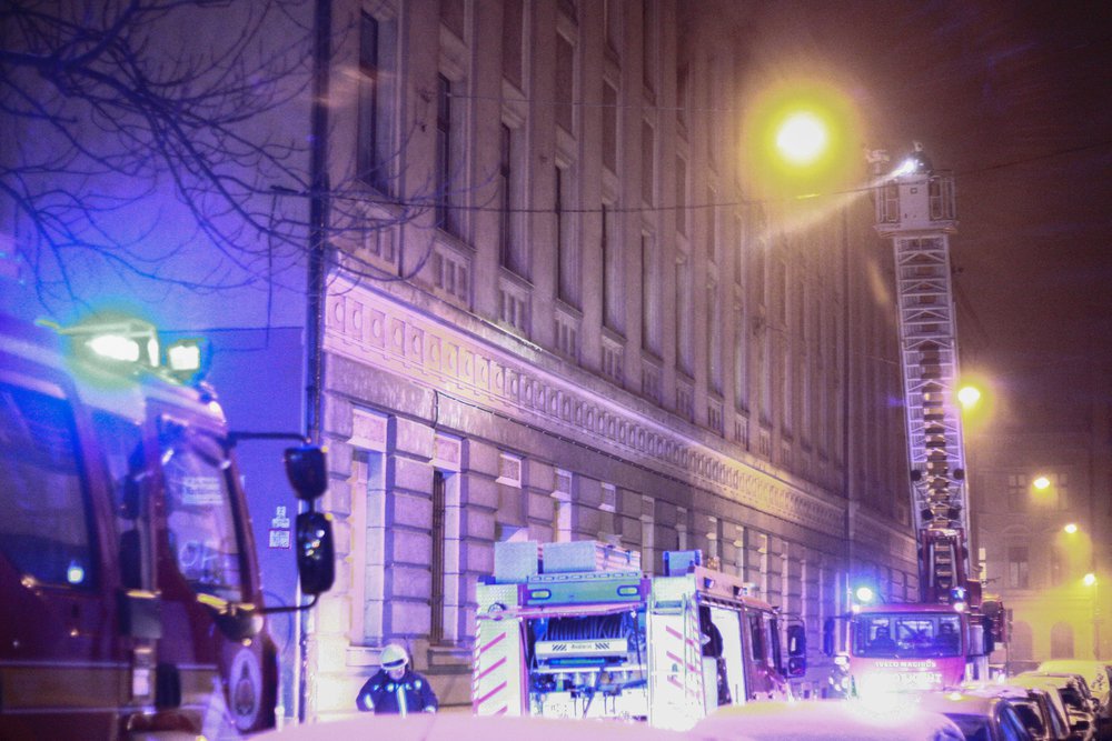 Egy ember meghalt a kollégiumtűzben