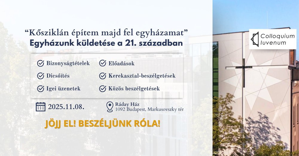 "Kősziklán építem majd fel egyházamat"