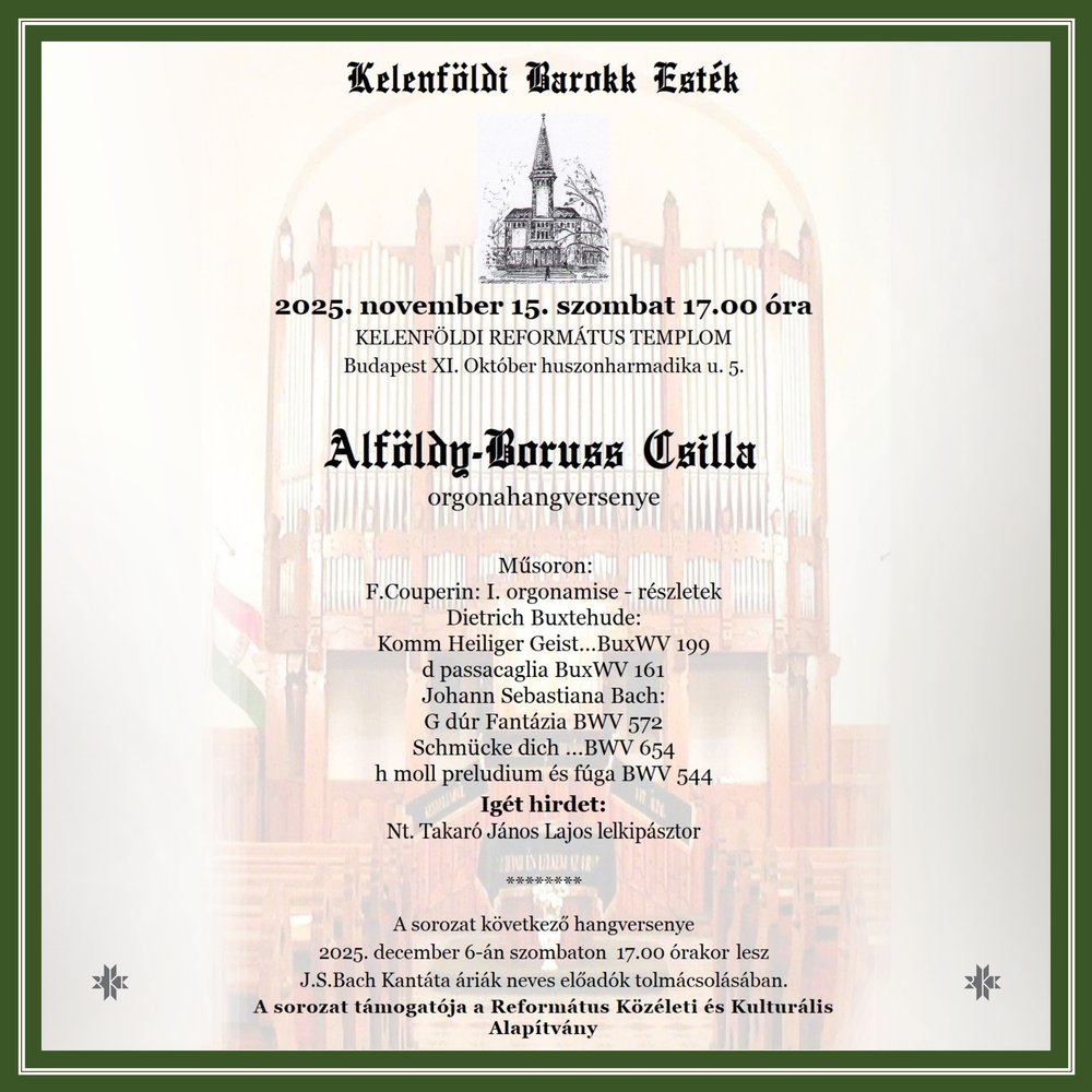 Alföldy-Boruss Csilla koncertje Kelenföldön