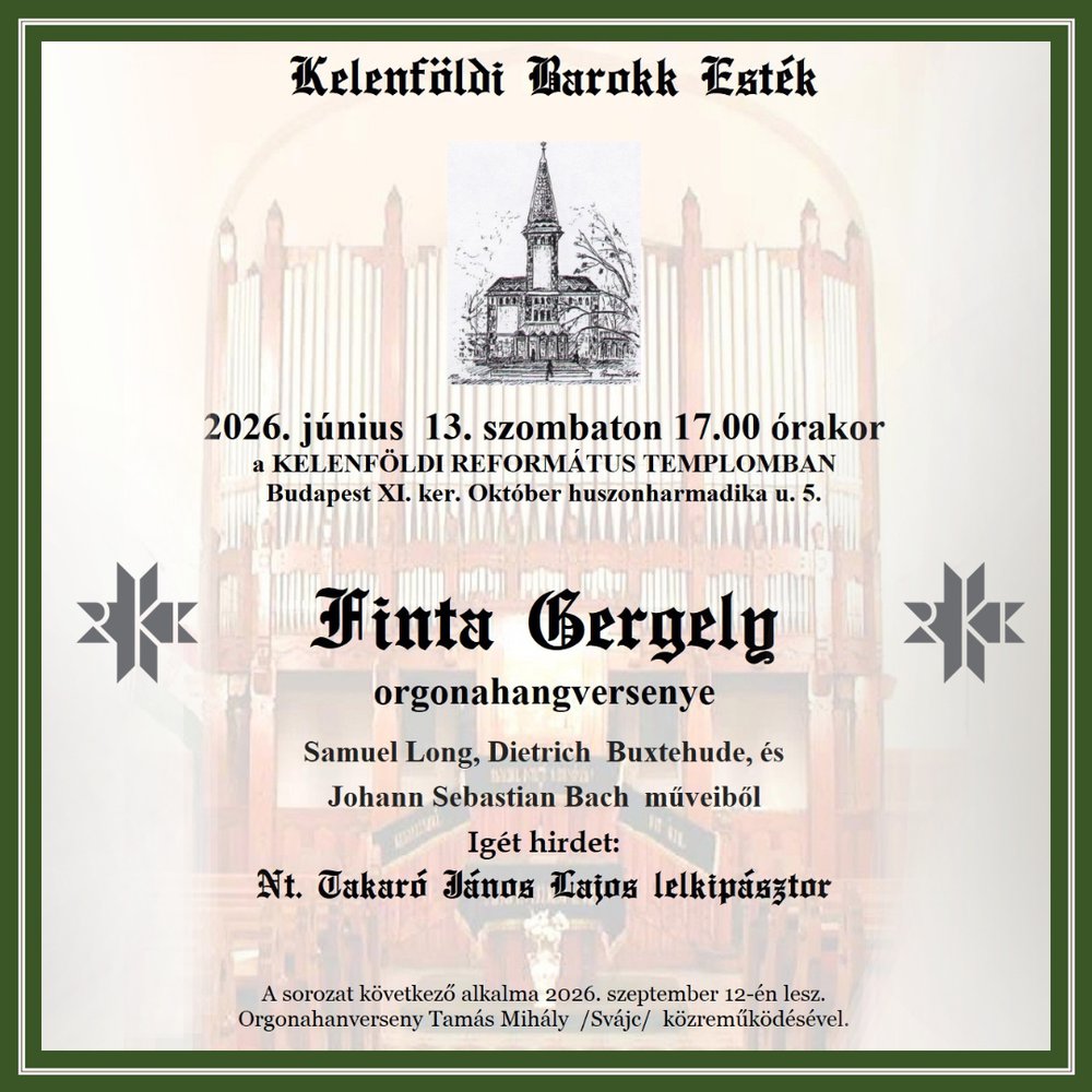 Finta Gergely koncertje Kelenföldön